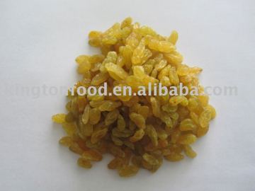 dried fruits -golden raisin