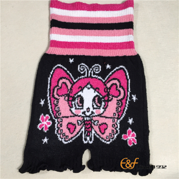 Girls Marshmallow Loop Yarn Elastic Knitted Haramaki Shorts