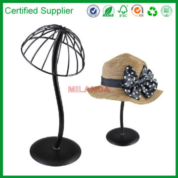 metal wire display rack / countertop hat display