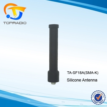 TOPRADIO SF18A Silicone Antenna 7CM UHF Short Antenna Soft Two Way Radio Antenna