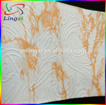 White Square PVC Gypsum Board Ceiling Tiles