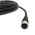 Waterdichte connector M12 vrouwelijke 8 pins kabel 2m