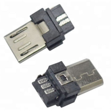 Micro USB 5P Plugue Solda Tipo B