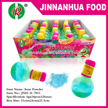 fruity sour powder candy