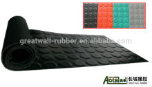 Great Wall Snake skin surface antislip round button SBR /NBR /EPDM rubber sheet