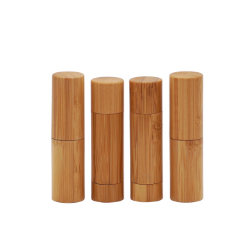 Bamboo Lip Balm Tubes Eco Friendly Lipstick Containers