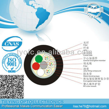 GYTS aerial and duct Optical Fiber Cable 36core