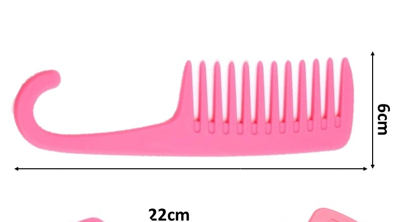 Pink Widetooth Comb for Tangle Brush