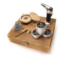 Cocktail Smoker Kit with Torch and Display Stand