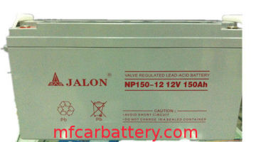 Npj150-12 Sealed Lead Acid Battery 150 Ah 12 Volt Gel Battery