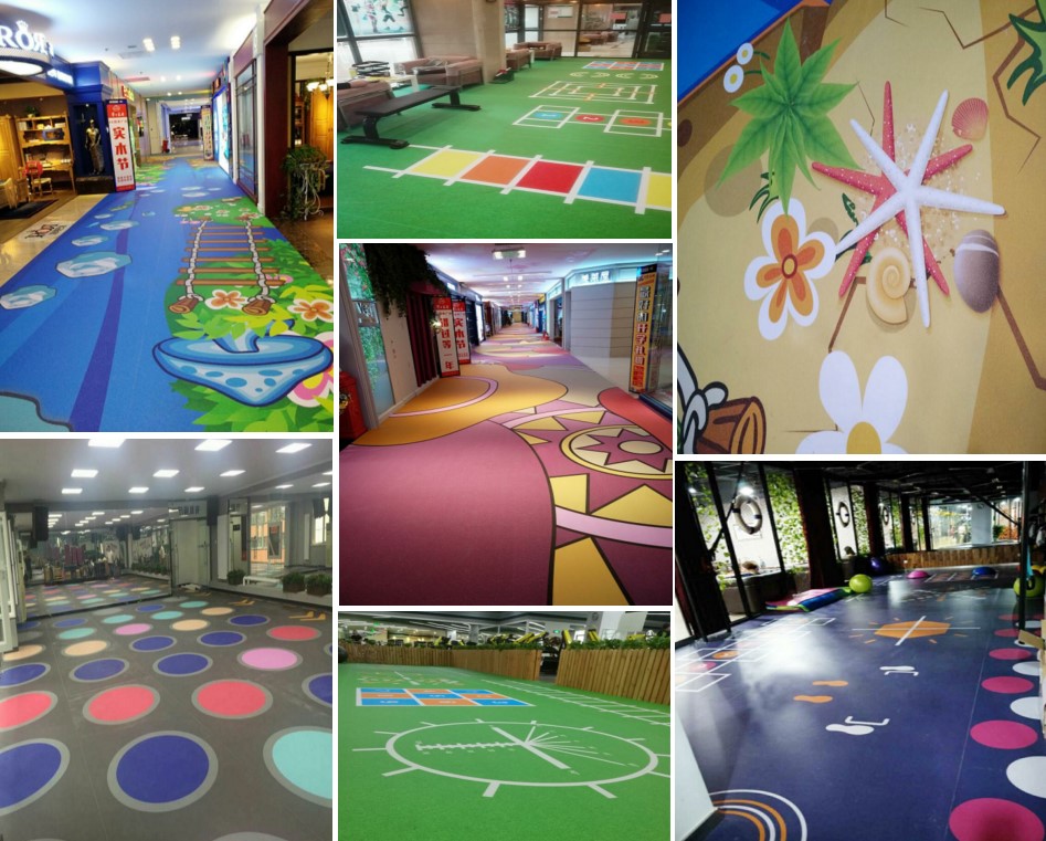 Customized Vinyl Printed Flooring