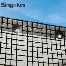 Black PVC Coated Welded Wire Mesh for Solar Panels and Bird Protection - 30m Roll