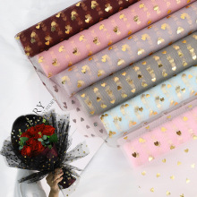 Luxury Custom Wrapping Paper Rolls - Transparent Designer Flower Wrap