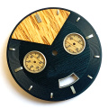 Special Wooden Dial For Chronograph Watch