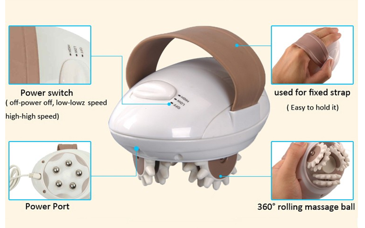 Electric portable fat burning massager face slimming massager