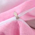 Juegos de ropa de cama de cunas para bebés de flores rosas para niñas