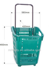 Export 50L Plastic Native Baskets in Bulk with wheels