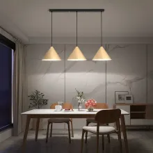 Wood Grain Finish Vintage Nordic Pendant Light