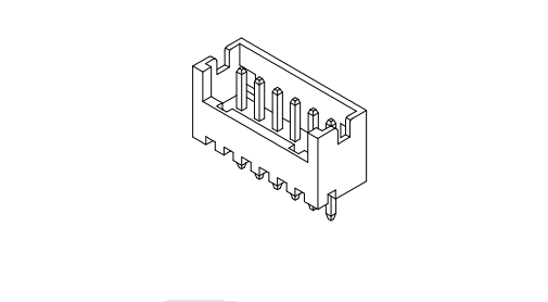 1.25mm ملعب 180 درجة صف واحد Wefer AW1252V-XP