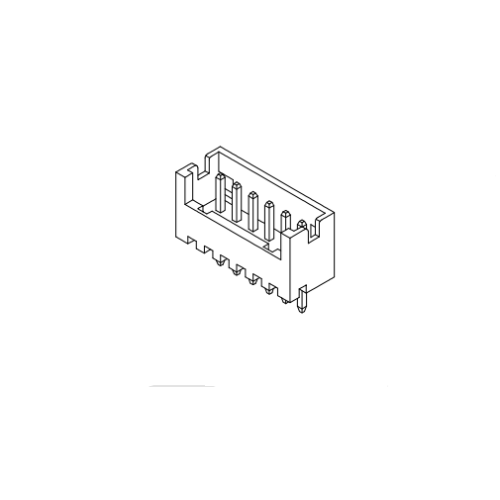 1.25 मिमी पिच 180 ° एकल पंक्ति वेफर AW1252V-XP