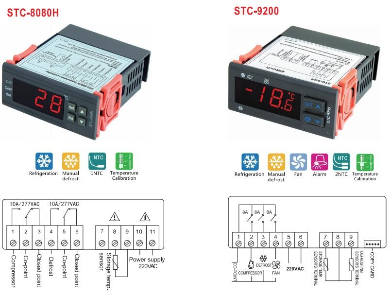 cooling A/C General Temperature Controller of Touch Type ETC