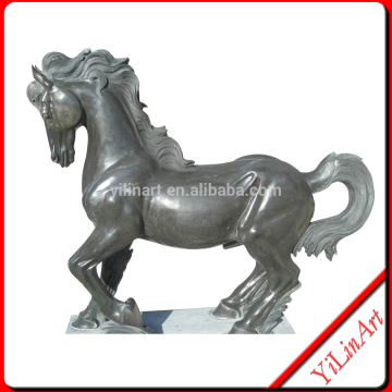 Marble Stone Horse Statue, White Stone Horse Statue, Outdoor Stone Horse Statue