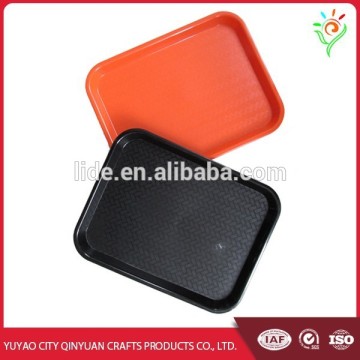 Customized plastic tray rectangular serving tray