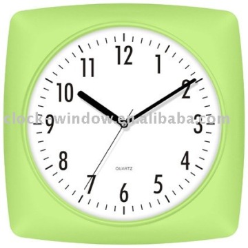 11 INCH PLASTIC QUARTZ clock