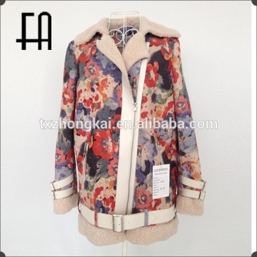 Factory direct wholesale pirce double face leather coat/jacket/garment