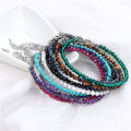 3mm Batu Asli Alami Faceted Bead Bracelet Untuk Wanita Pria Gadis Disesuaikan Buatan Buatan Buatan Buatan Buatan Gemah Kristal Chakra Jewelry