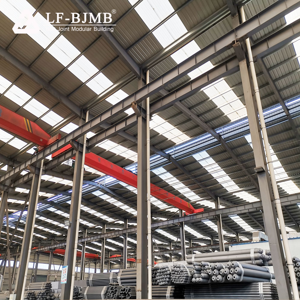 Prefab light steel structure building house steel structure warehouse