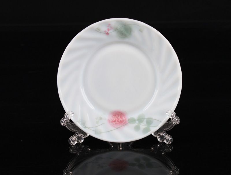 Assiette Nuts / Candy White Jade - 6 "