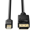 Gold-Plated Mini DisplayPort to DisplayPort Cable