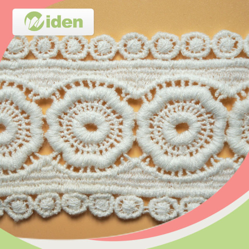 Cheap wholesale bridal lace trim flower lace fabric