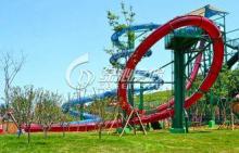 Water Park Fiberglass Water Slides / Extreme Water Slides F