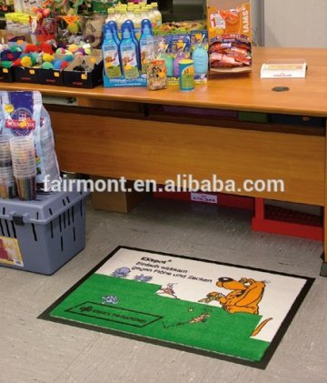 Promotional Items to Give Away , Rubber Backing Door Mat With Logo SA-01