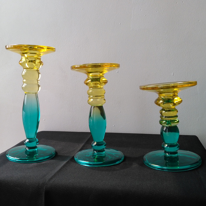 glass candle holder 3