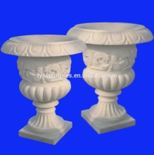 China natural stone cheap flower pot plant pot