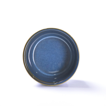 Пользовательский логотип круглый глазированный керамический фарфор Ramekins
