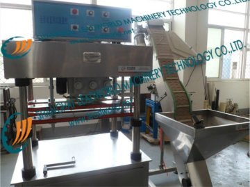 automatic metal capper and cap sorter