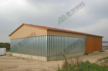Gavanized Steel Structure Shed
