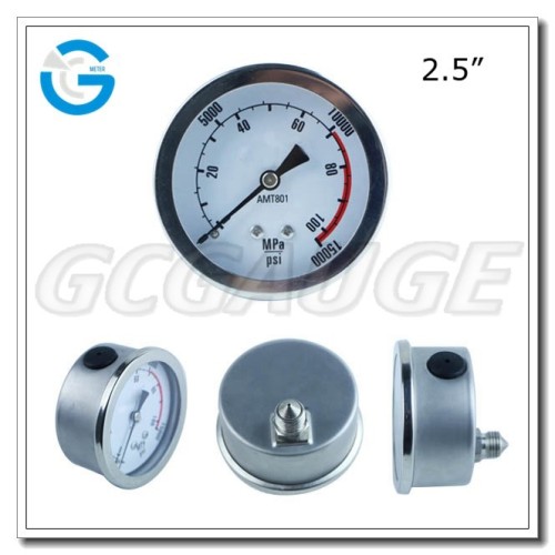 High quality All Stainless Steel High Pressure Common Rail Gauge