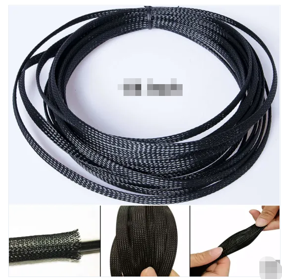 25m Expandable Braided Sleeving For Wires