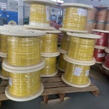 Yellow 0.5mm2 PVC Electric Wire