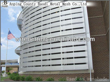 anodized aluminium perforated metal mesh