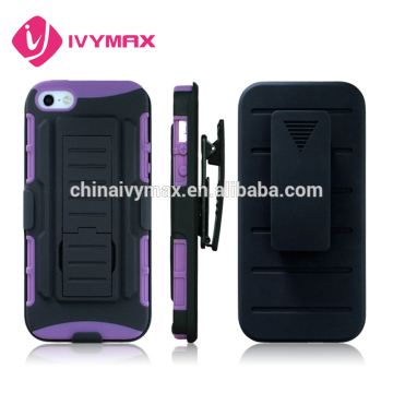 for Iphone 5/5s Dual Layer Stand Protective Skin Cover