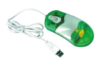 Liquid Computer Mouse with Fancy Floater Inside