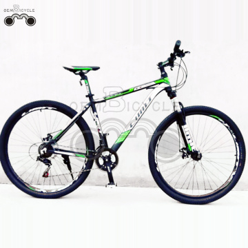 Bicicleta de montaña de aluminio de 27.5 pulgadas y 21 velocidades