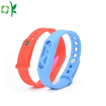 Popular Adjustable Silicone Mosquito Repellent Bracelet