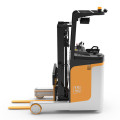 electric reach truck stand on